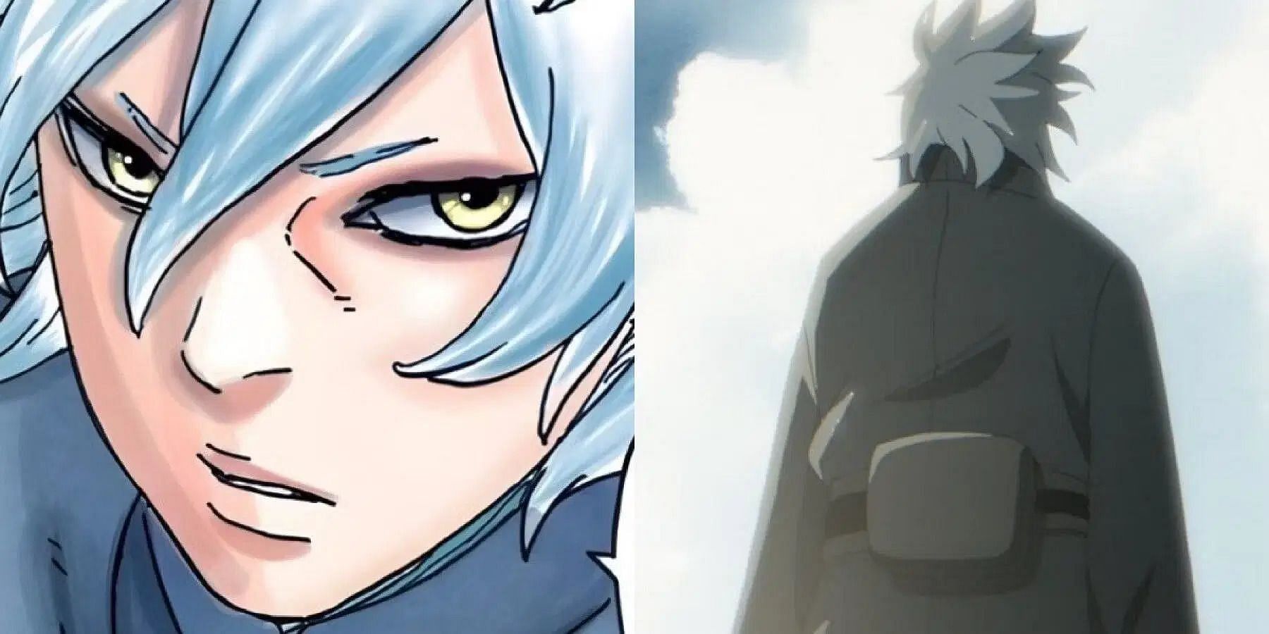 Mitsuki as seen in the manga and anime (Image via Shueisha and Studio Pierrot).